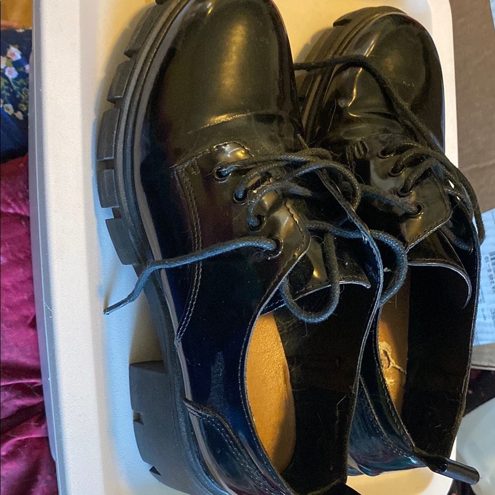 Madden Girl Black Platform Shoes